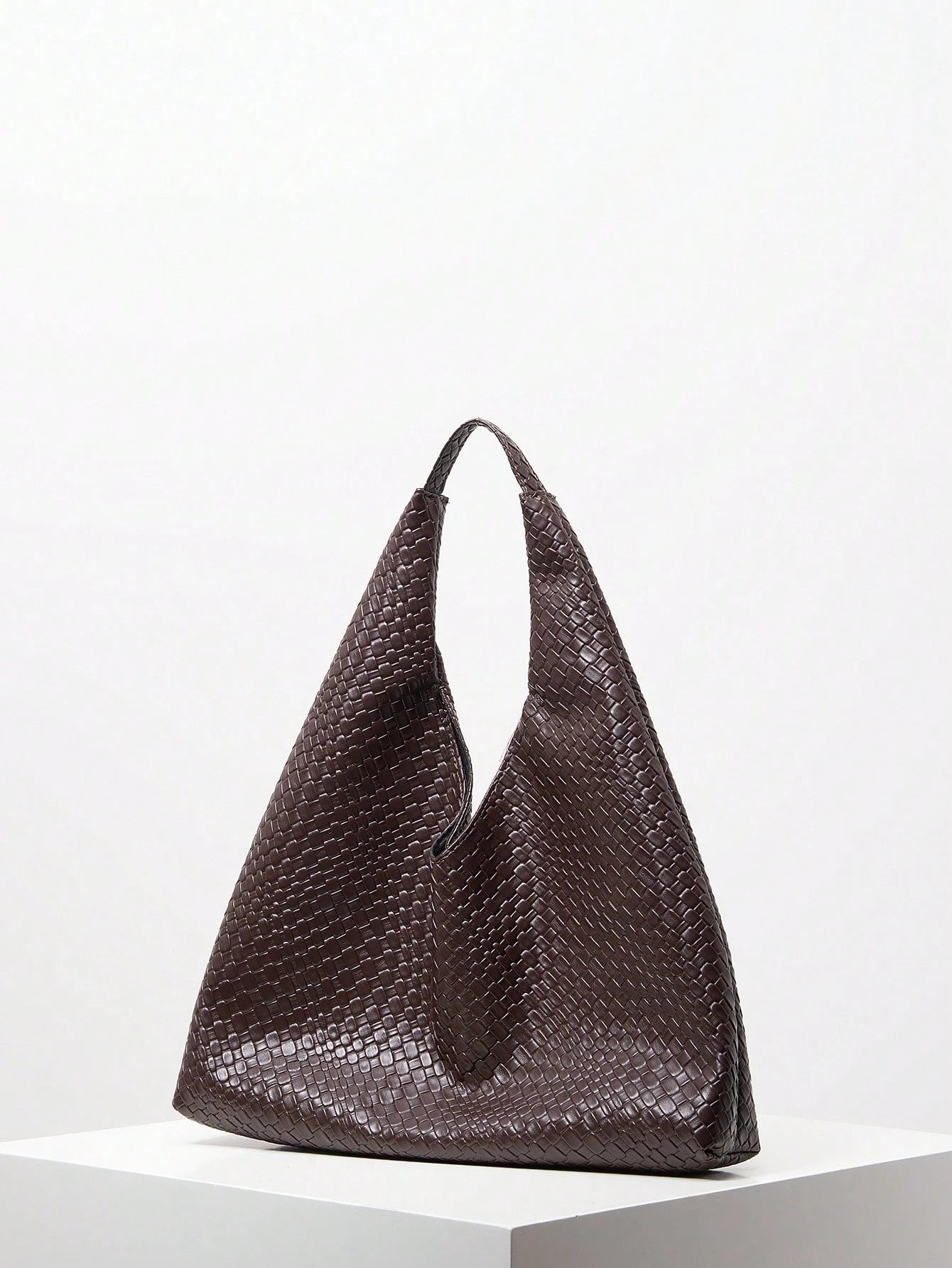 Bolsa de Ombro Trançada Vintage,