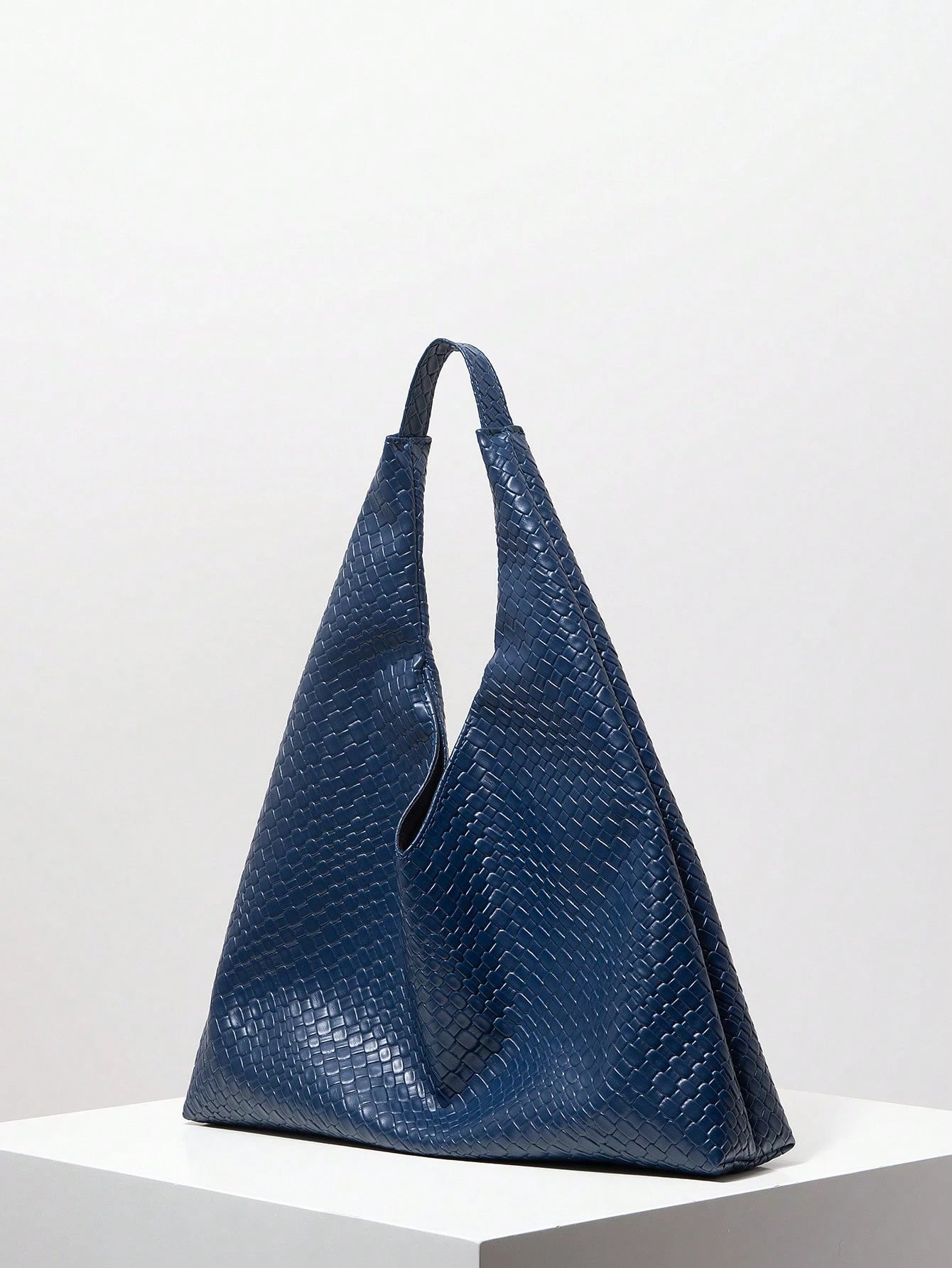 Bolsa de Ombro Trançada Vintage,