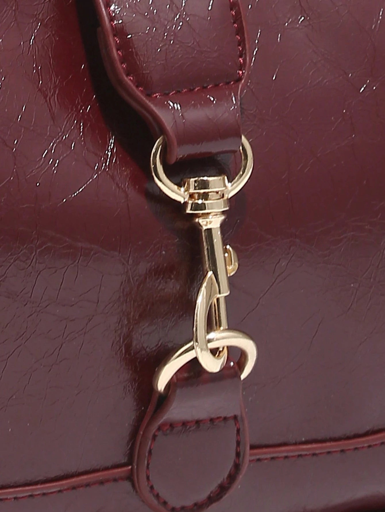 Novachic, 1 peça Bolsa em formato de Meia Lua Retrô Minimalista com Gancho Decorativo e Alça de Ombro Ajustável, Adequada para Data, Passeio, Festa