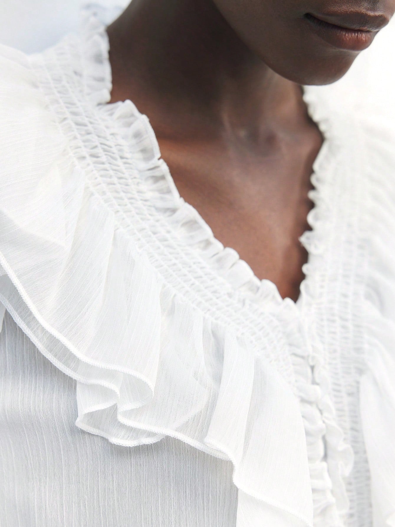 Camisa de Chiffon