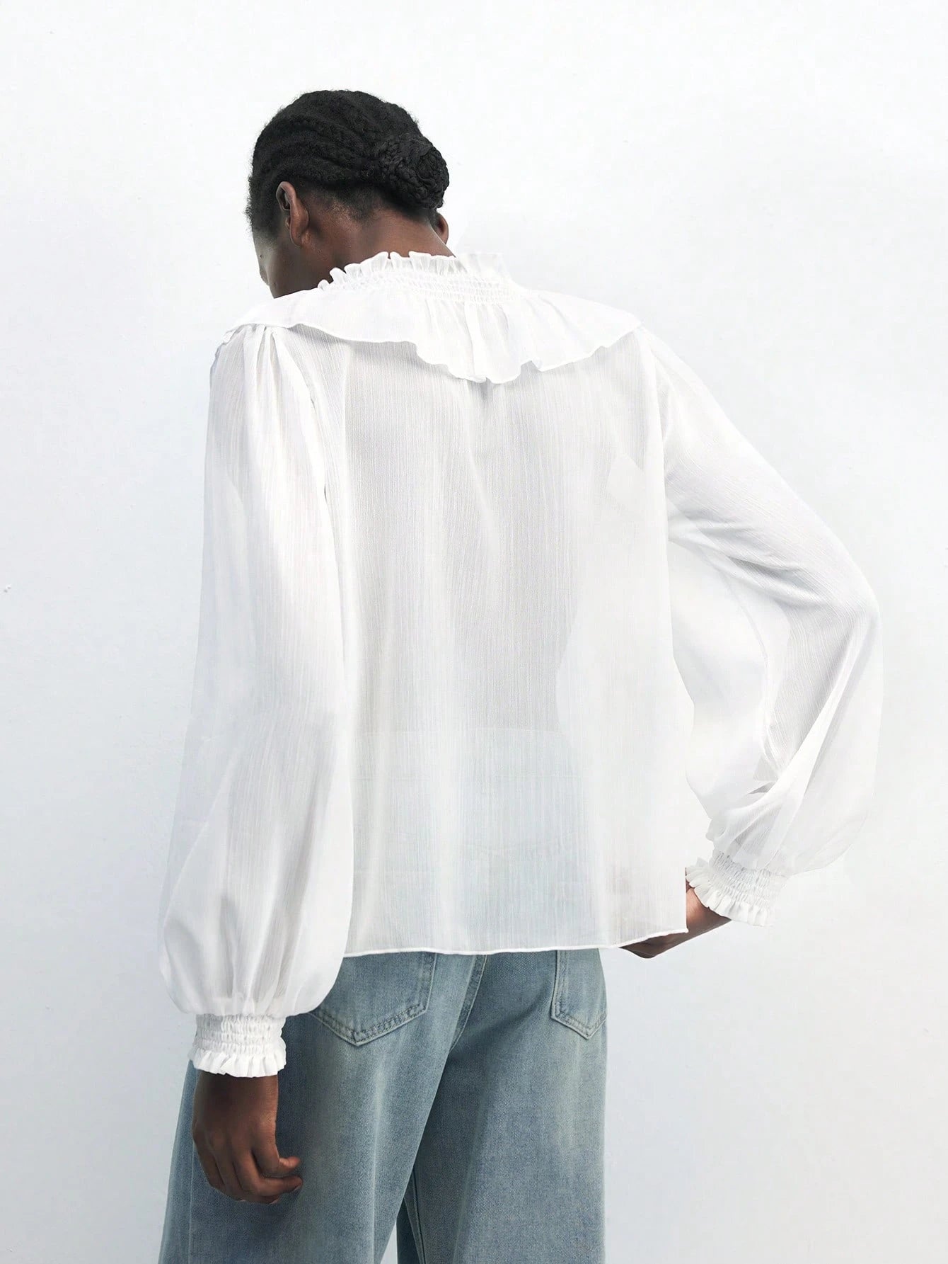 Camisa de Chiffon