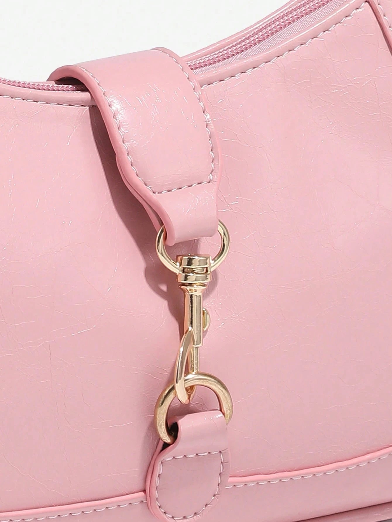 Novachic, 1 peça Bolsa em formato de Meia Lua Retrô Minimalista com Gancho Decorativo e Alça de Ombro Ajustável, Adequada para Data, Passeio, Festa