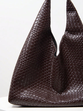 Bolsa de Ombro Trançada Vintage,