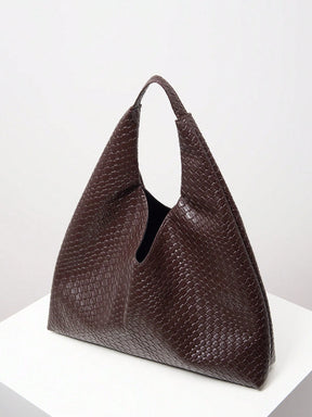 Bolsa de Ombro Trançada Vintage,