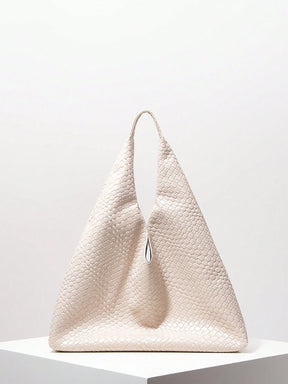 Bolsa de Ombro Trançada Vintage,