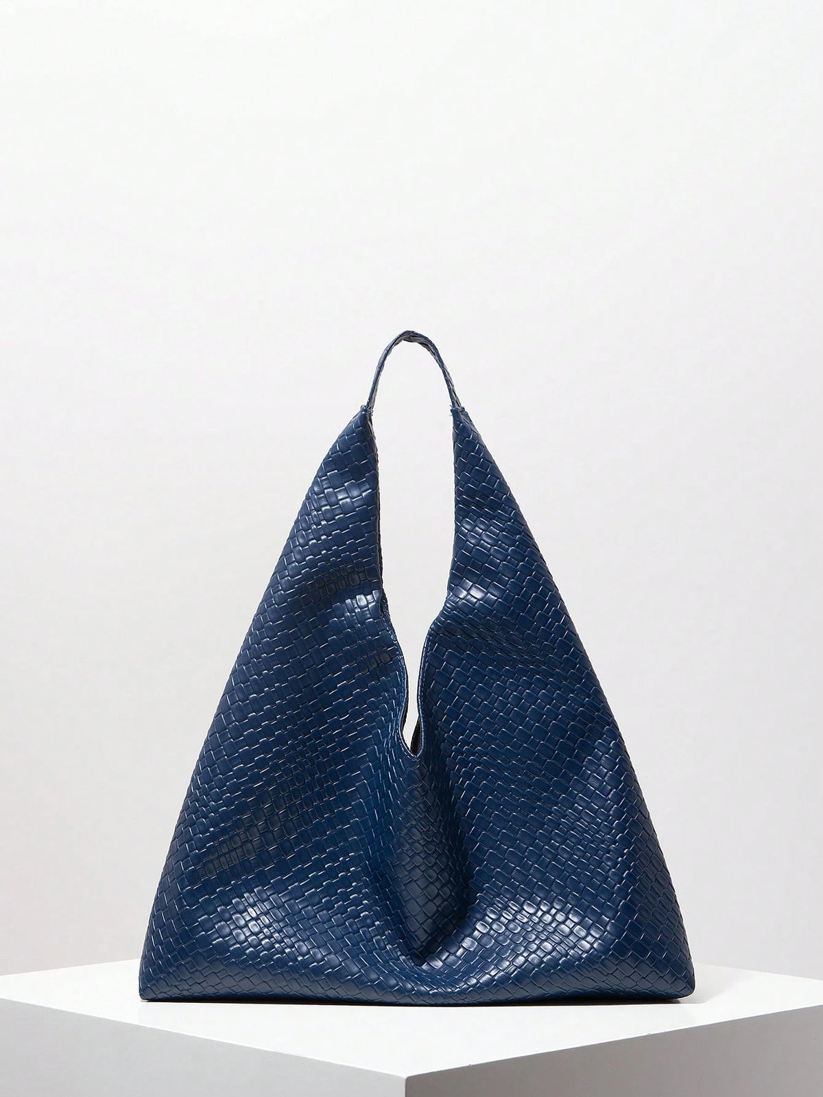Bolsa de Ombro Trançada Vintage,