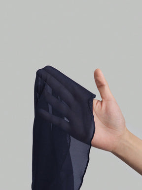 Ontre Blusa elegante e versátil de tecido de malha respirável, azul-marinho, Coleção Primavera/Verão 2025