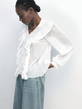 Camisa de Chiffon 