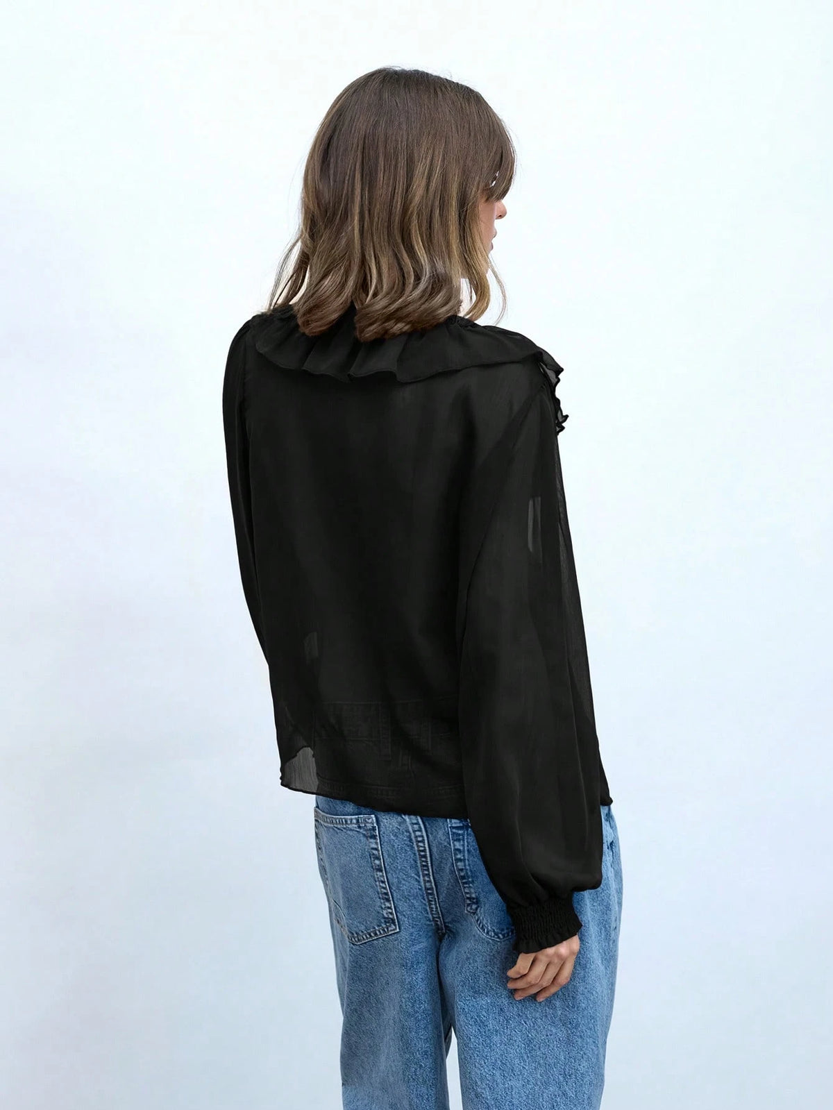 Camisa de Chiffon 