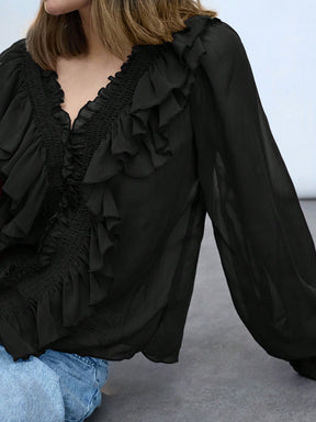 Camisa de Chiffon 