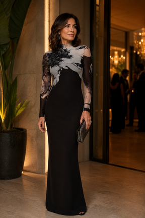 Vestido Noir — Elegância que Não Pede Licença